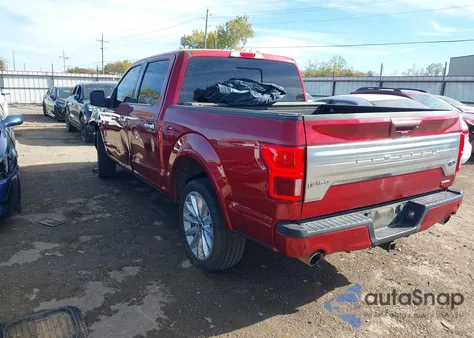 2019 Ford F-150 Limited z USA, uszkodzony, nr VIN 1FTEW1EG0KFB43210